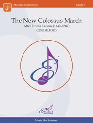 The New Colossus March Concert Band sheet music cover Thumbnail